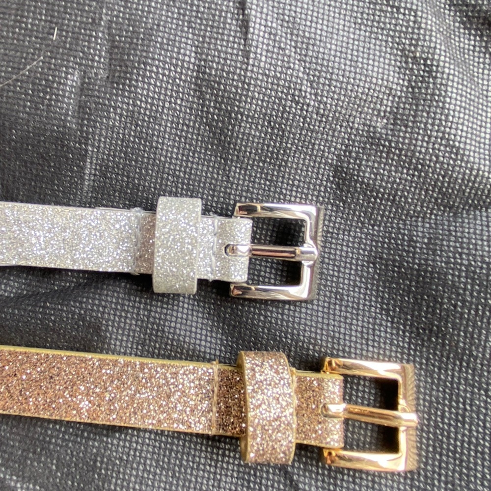 2 package Belt in gold and silver
